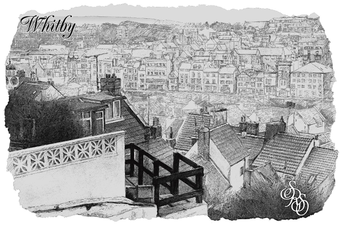 Lots of stone steps for scenic views. First view