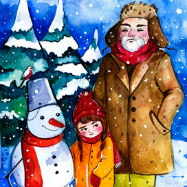 иллюстрации к стихам. 