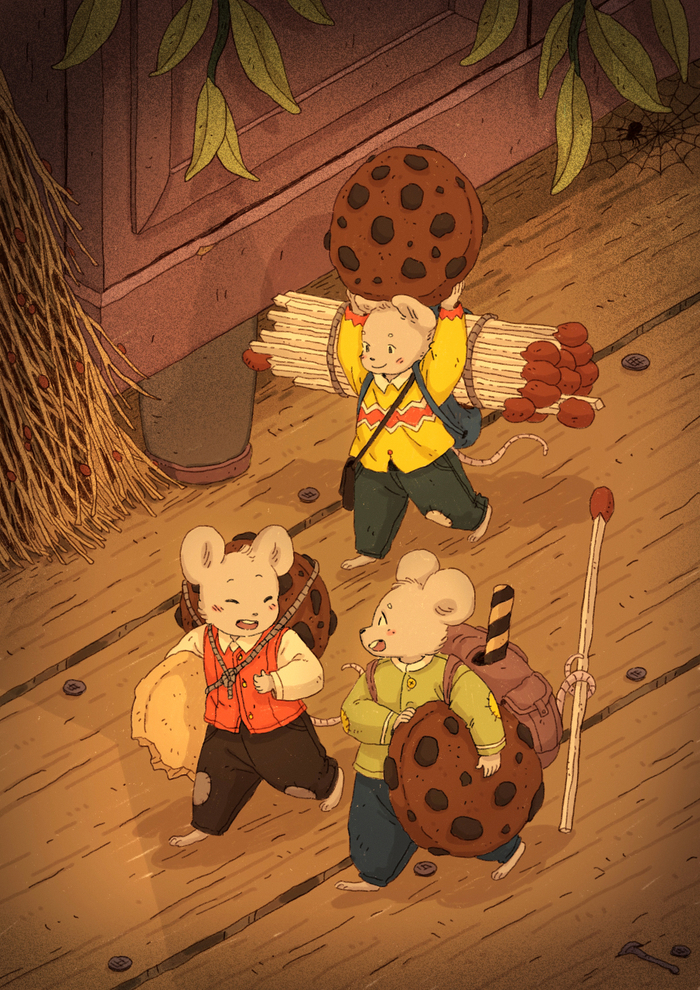 Мышки и кот