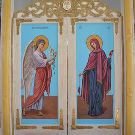 роспись алтаря