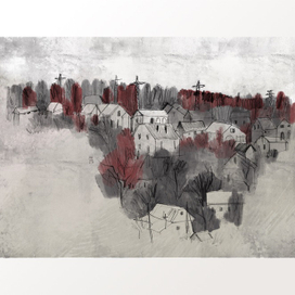 вид из окна 