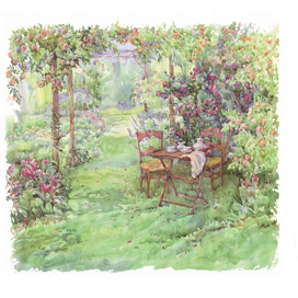 Цветущий сад