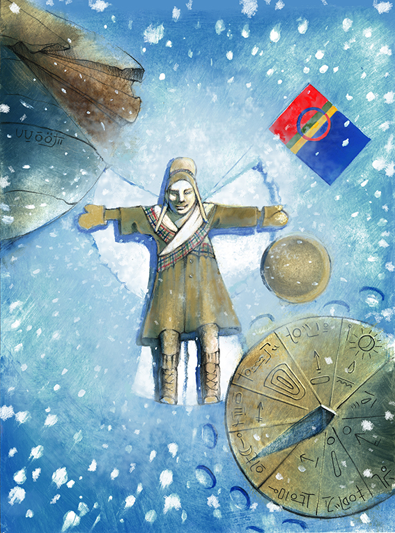 Лапландка. Снежный ангел