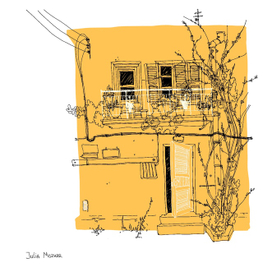 Зарисовка дома