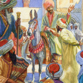 Рынок купцов.