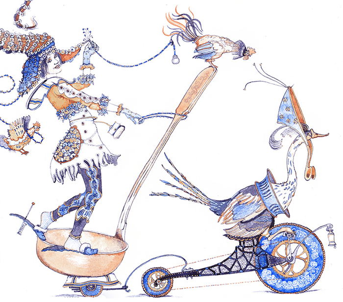 Поварешка,из серии сбежавшие предметы