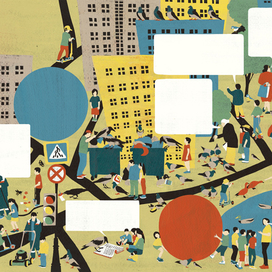 Иллюстрация для журнала "Улитка Коперника"