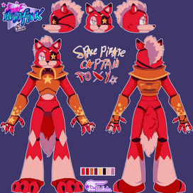 Space Pirate Captain Foxy (Реф-лист)