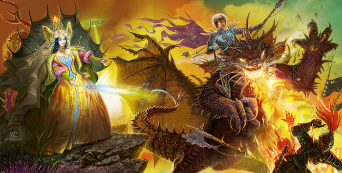 Алиса и дракон. 