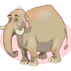 Слон. Аватарка для группы вк