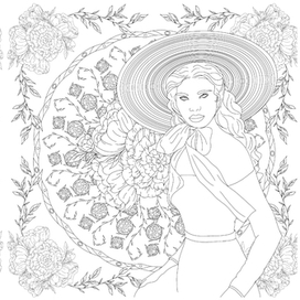 Леди в шляпе