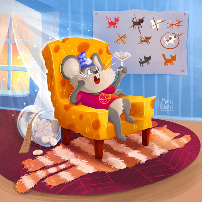 Хитрый мышонок