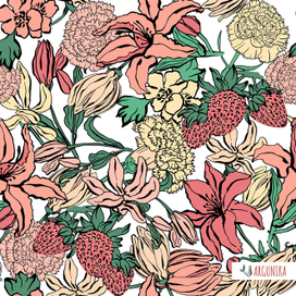 Цветочный паттерн