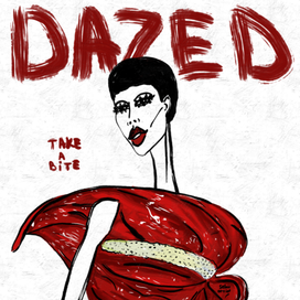 Обложка модного журнала DAZED