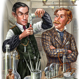 Шерлок Холмс и доктор Ватсон. Знакомство