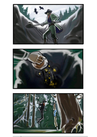 Сториборд х/ф "Золотая лихорадка"2