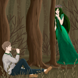 Мавка и Лукаш первая встреча