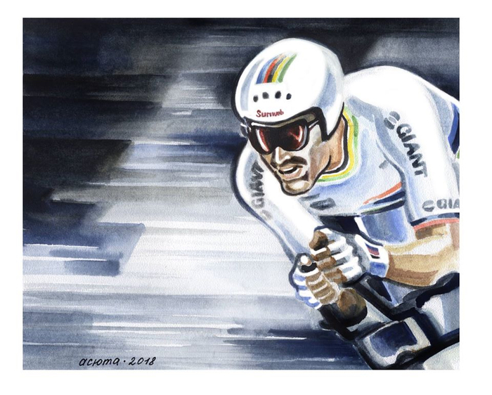 Тур де Франс. 20-ый этап. (Том Дюмулен)