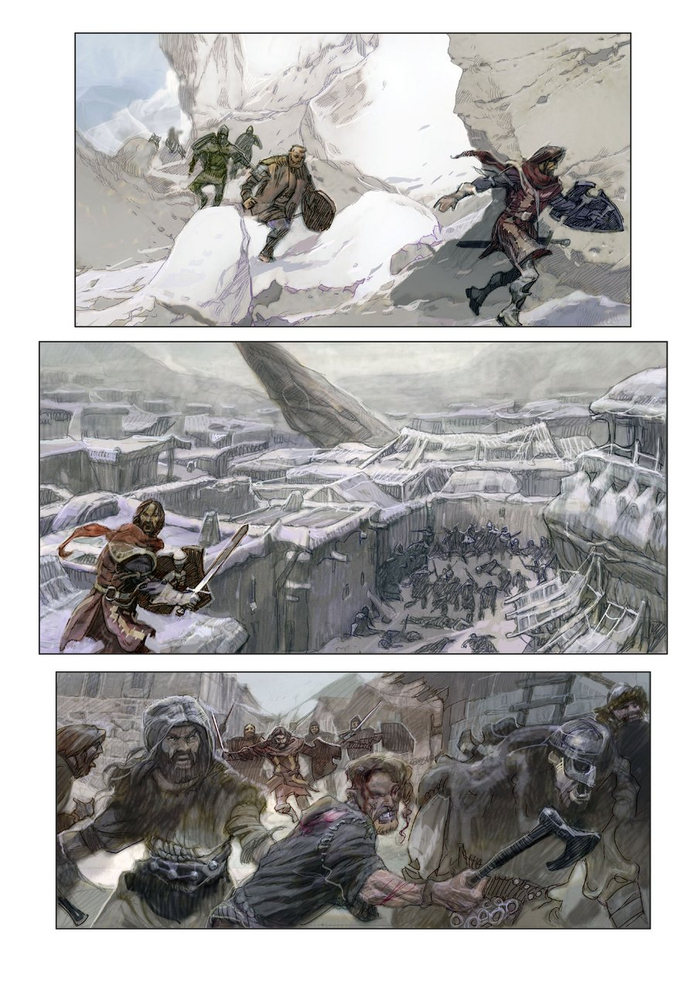 ст.14. Комикс "Предел" для игры Ash of Gods