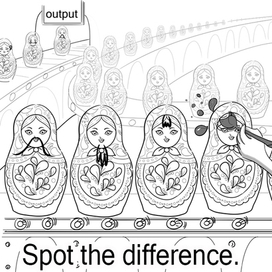 найди отличия