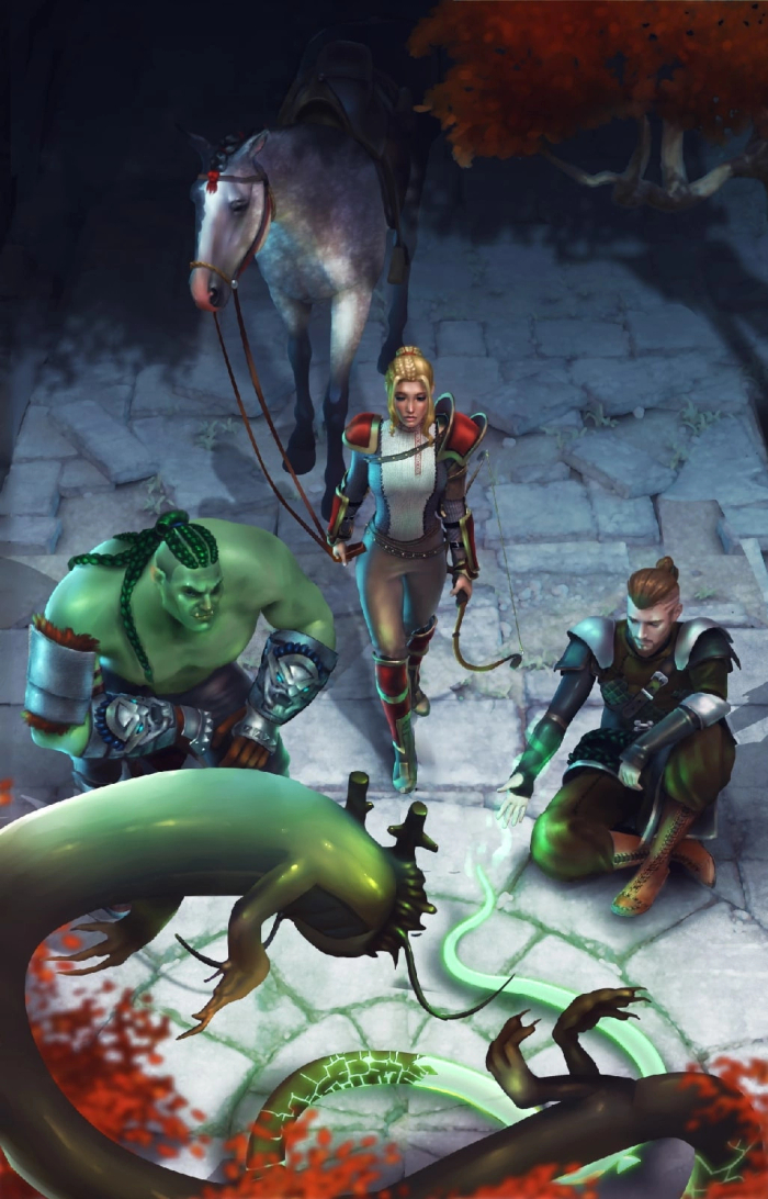 Серия иллюстраций на заказ. Третья в серии