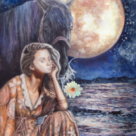 С лунной ромашкой по лунной дорожке ...