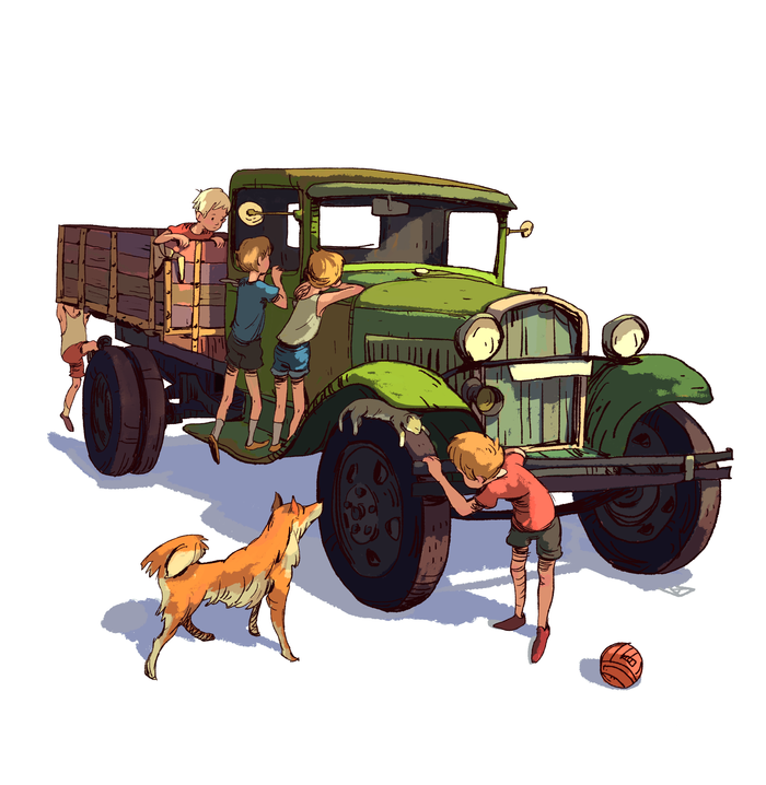 После игры в футбол