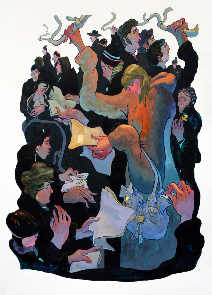 "Метро,час пик"