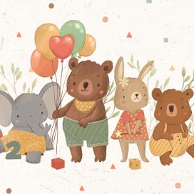 Малыши животные