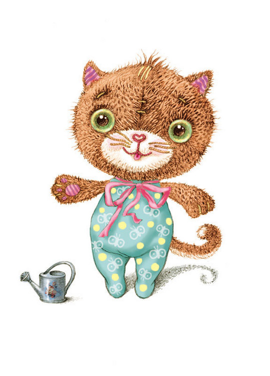 Котёнок-персонаж