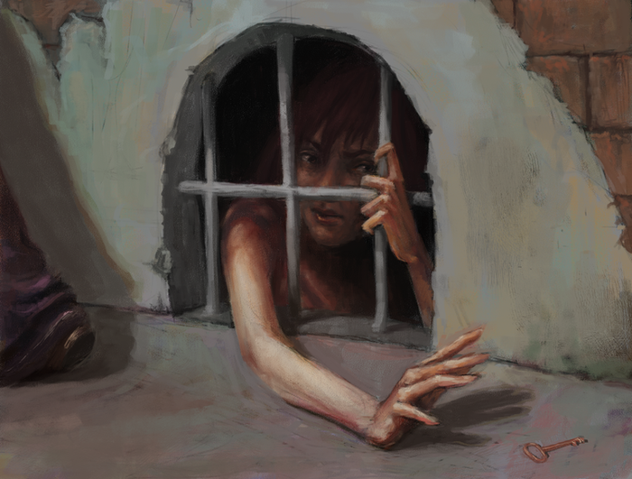 В заточении