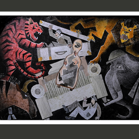 иллюстрация к сказке Корнея Чуковского "Крокодил"