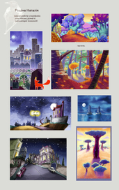 фоны к мультфильмам