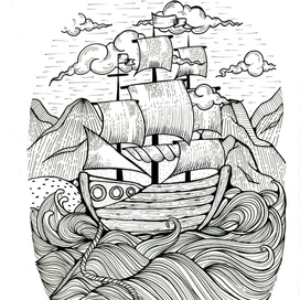 Путешествие по кудрявым волнам