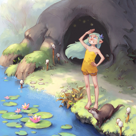 Озерная девочка