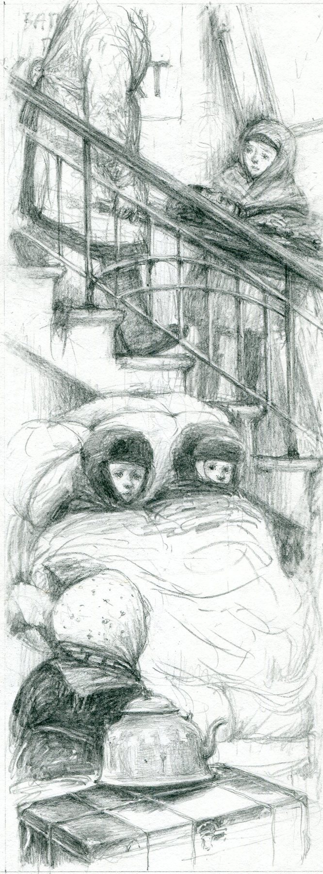 иллюстрация к книге " Хлеб той зимы "