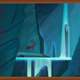 Картина для гостинной. Сериал Ангел Бэби.