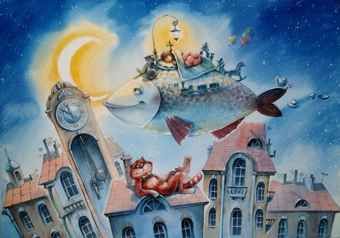 "Шесть минут до дня рождения."