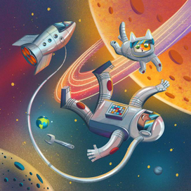 Космические друзья