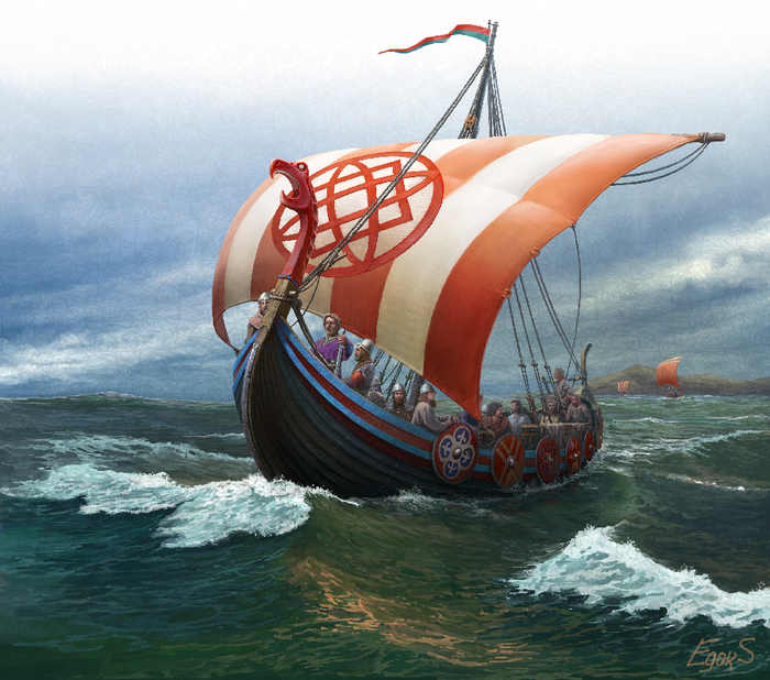 Опять мужики плывут