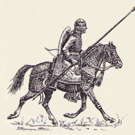 Византийский копьеносец.