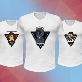 Принты для одежды "CS:GO"