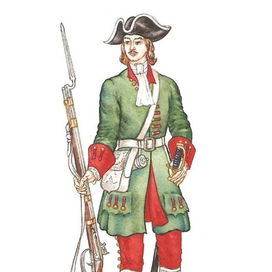 Фузелер Преображенского полка.