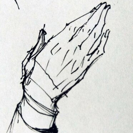 "A la Durer" hand