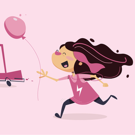 Девочка с шариком