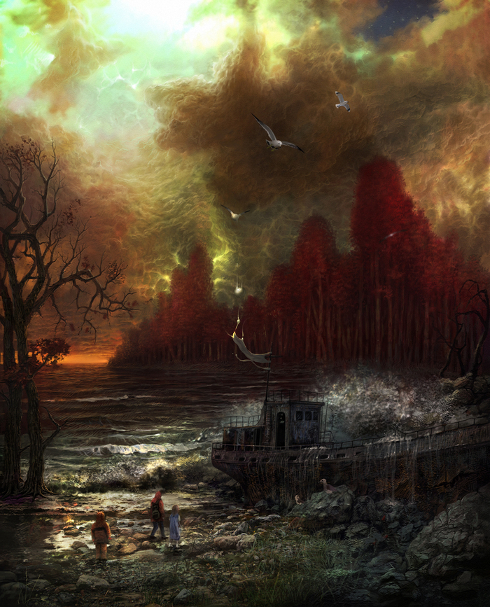 У красного леса(доделанная)