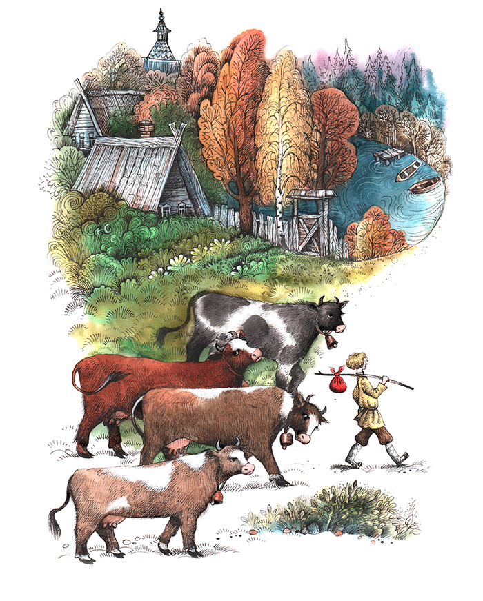 Сказы П.П.Бажов."Каменный цветок"