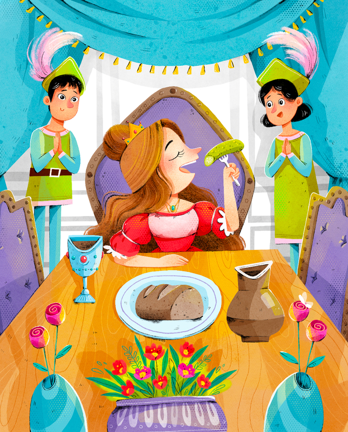 Принцесса, которая хотела на ужин что-нибудь этакое