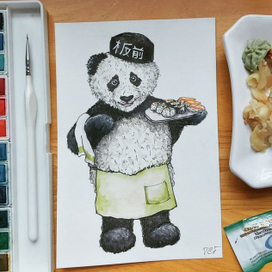 Суши подано