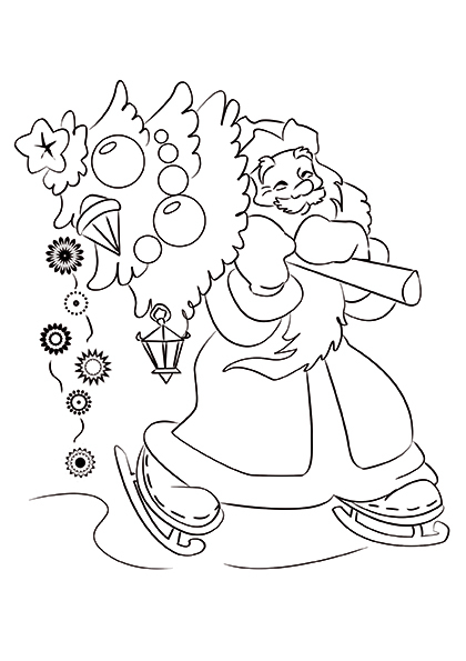 Скользящий С Ёлкой